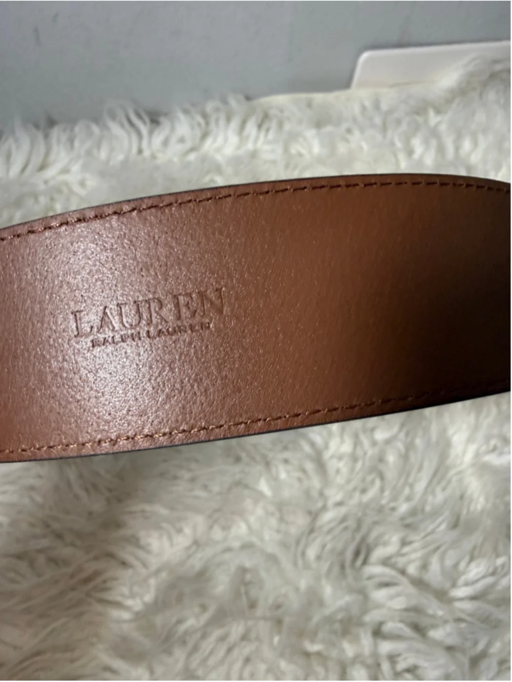 Ralph Lauren leather belts size 8
